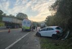 Acidente na BR-101 deixa dois mortos e um ferido grave em Itapemirim
