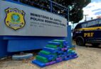 Motorista abandona caminhonete com 100 kg de maconha no Espírito Santo