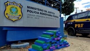 Motorista abandona caminhonete com 100 kg de maconha no Espírito Santo
