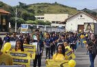 Estudantes de Alegre vão às ruas por trânsito mais seguro
