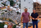 Nirrô Emerick destaca avanço de obras de contenção e drenagem em Alegre