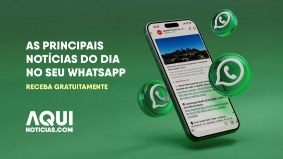 Receba as principais notícias do Sul Capixaba de graça no WhatsApp do AQUINOTICIAS.COM