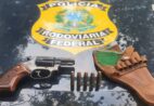 Homem é preso com revólver e munições na BR-101 no ES