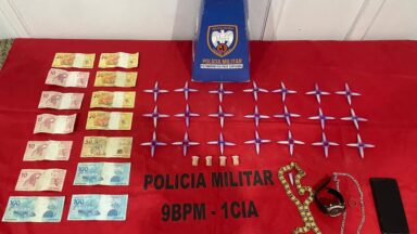 PM encontra esconderijo de drogas em mata e prende criminosos em Cachoeiro