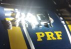 PRF apreende 135 porções de maconha e arma de fogo na BR-101