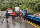 Acidente grave entre moto e caminhão deixa vítima fatal na BR-262