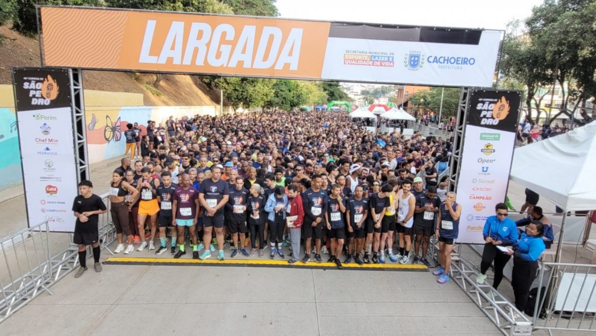 festa de cachoeiro corrida são pedro
