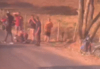 De novo! Motociclista fica ferido em acidente em Cachoeiro