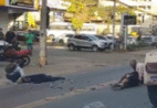 Colisão entre motos deixa feridos em Cachoeiro