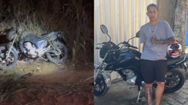 Rapaz de 19 anos morre em acidente de moto em Atílio Vivácqua