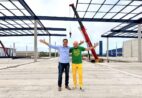 Governador Ricardo Ferraço visita obras de loja que deve gerar cerca de 200 empregos diretos no ES