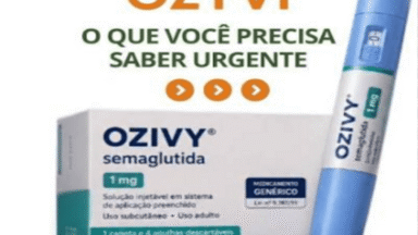Ozivy vira medicamento de referência da Anvisa; entenda o que muda