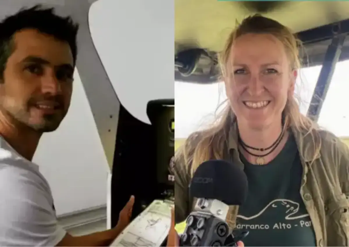 Queda de avião