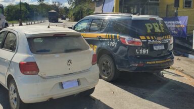 Gol roubado há 12 anos na Bahia é recuperado pela PRF em Cachoeiro