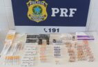 Casal é preso com emagrecedores e hormônios do Paraguai em Itapemirim