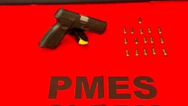 Advogado é abordado com pistola 9 mm durante baile funk em Guaçuí