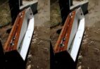 Caixão vazio é deixado em ponto de ônibus às margens da ES-166 em Cachoeiro