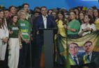PL lança candidatura de Flávio à Presidência com Milei, vídeo de Michelle e IA de Jair Bolsonaro
