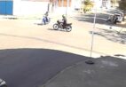 VÍDEO | Mais um acidente de moto é registrado em Cachoeiro
