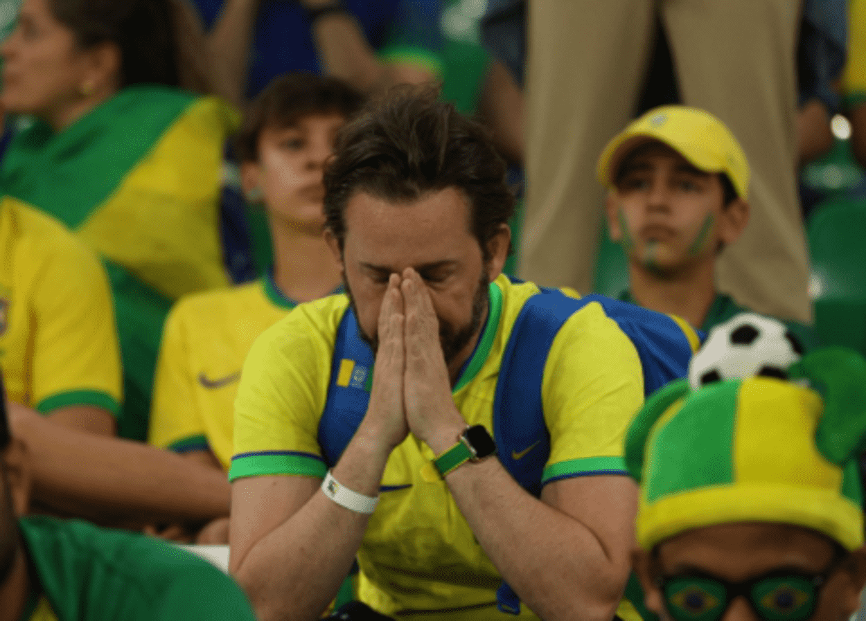 A foto alude ao sentimento de frustração