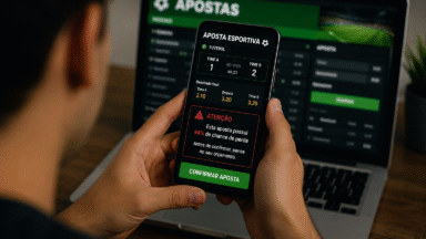 Proposta quer que bets mostrem chance de perda antes da aposta no ES