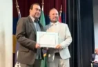 Secretário de Cultura e Turismo de Cachoeiro, Wanderson Amorim recebe título de Castelense Ausente