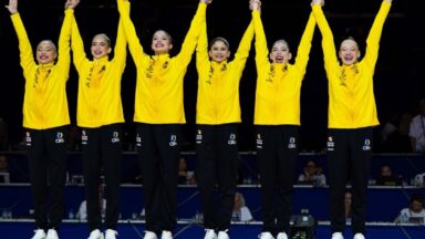 Brasil faz história e conquista ouro inédito no Mundial de ginástica rítmica