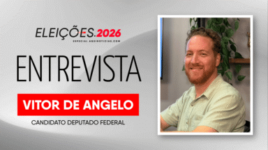 O que Vitor de Angelo pensa para o Sul do ES? Candidato explica em entrevista ao Especial Eleições 2026