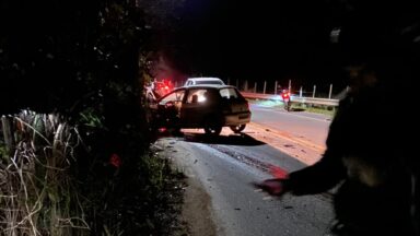 Homem de 30 anos morre em acidente de moto na zona rural de Vargem Alta