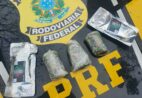 PRF apreende haxixe e quatro litros de lança-perfume em Mimoso do Sul