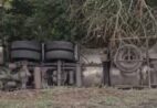 Carreta-tanque tomba e deixa uma pessoa ferida em Rio Novo do Sul