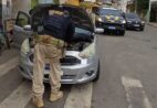 PRF recupera carro furtado no Rio de Janeiro durante fiscalização em Cariacica