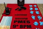 Criminosos são presos após ameaçarem policial em Cachoeiro