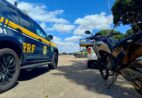 Haxixe escondido em carro e moto furtada são encontrados pela PRF na BR-101