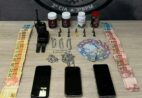 Suspeitos são detidos com drogas, dinheiro e joias durante ação da PM no Sul do ES