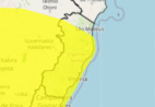 Inmet emite alerta para chuva intensa, ventania e queda de granizo