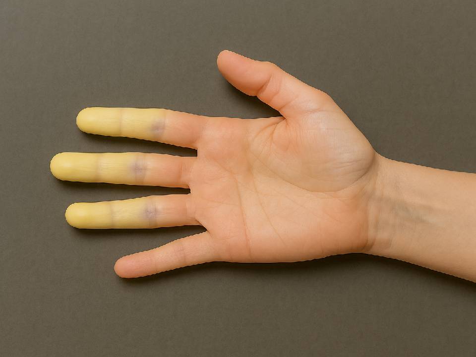 Imagem ilustra Doença de Raynaud: frio intenso pode revelar problema circulatório silencioso