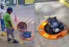 BRK realiza teste com fumaça na rede de esgoto de bairro em Cachoeiro