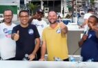 Em Atílio Vivácqua, prefeito e vice reforçam apoio à candidatura de Bruno Resende