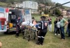 Idoso fica gravemente ferido após ser atingido por caminhonete em Ibatiba