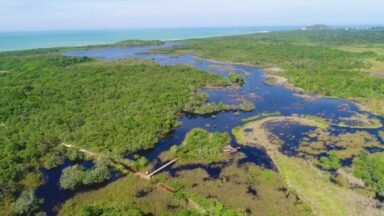 Parque no ES reúne lagoas, praias e trilhas em meio à natureza preservada