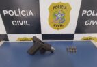 Polícia prende homem e apreende arma usada em tentativa de homicídio no BNH, em Cachoeiro