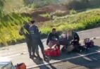 Motociclista fica ferido após acidente na Safra, em Cachoeiro