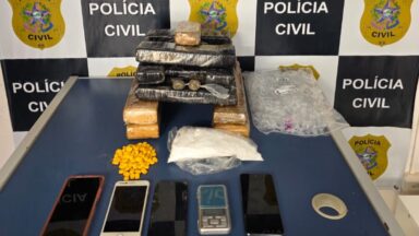 Carga de drogas do Complexo da Maré é interceptada na rodoviária de Cachoeiro