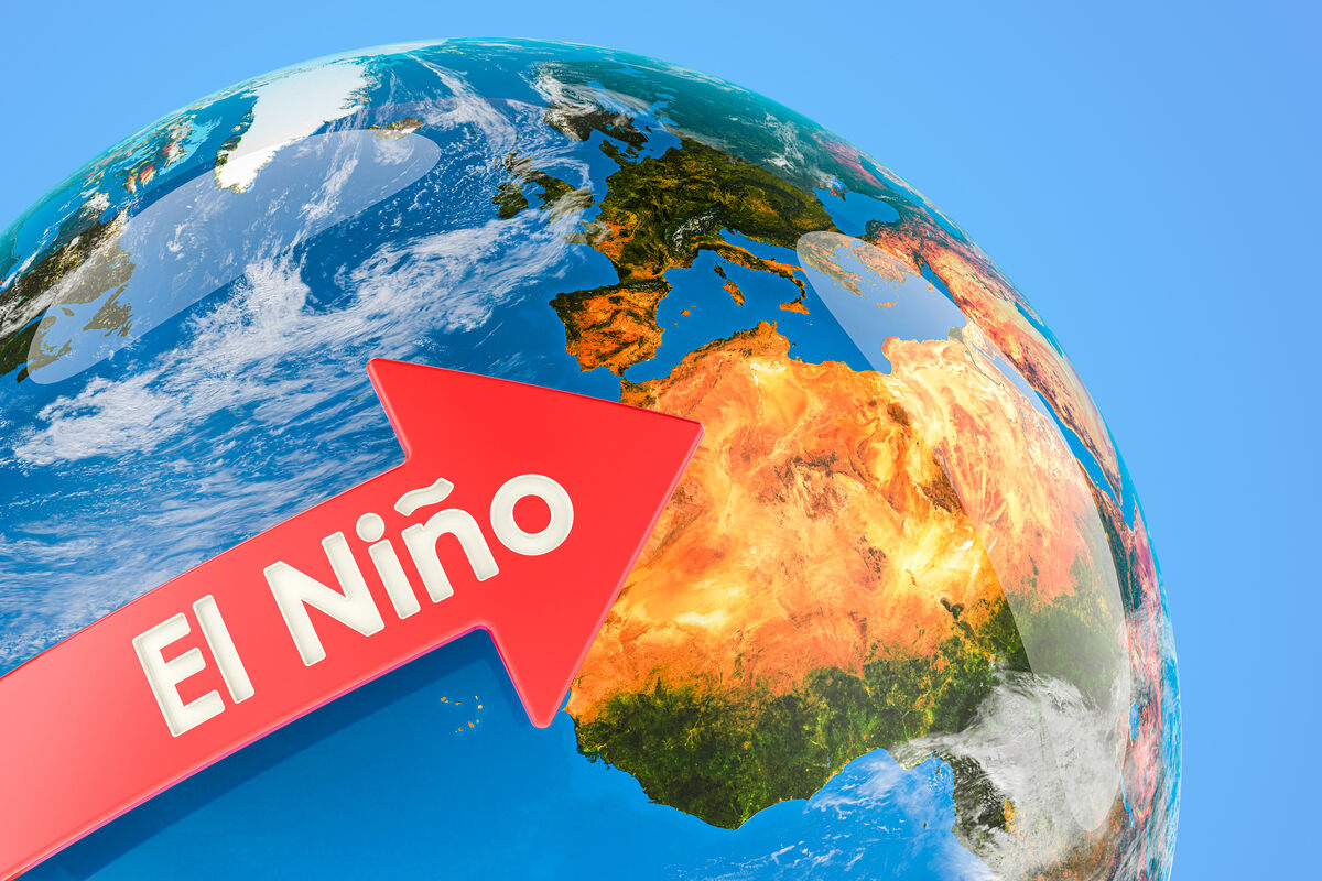 A foto alude o El Niño