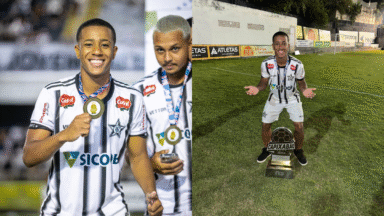 De promessa da base a campeão: jovem talento cachoeirense ganha destaque no futebol profissional