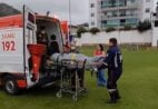 Homem sofre choque elétrico e cai de 6 metros durante instalação de internet em Castelo