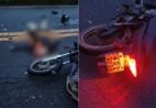 Motociclista morre após cair na pista e ser atropelado por caminhão em Rio Novo do Sul