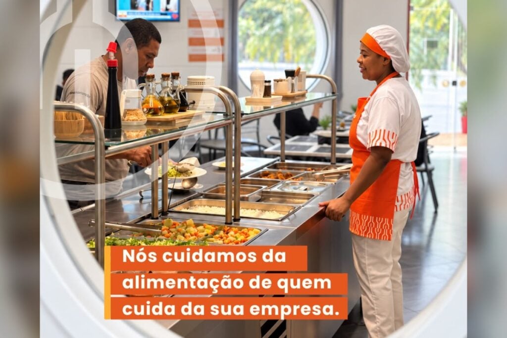 - a foto mostra a equipe da MEO Alimentação