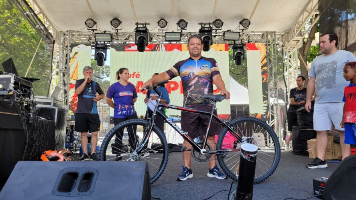 Passeio ciclístico em Cachoeiro